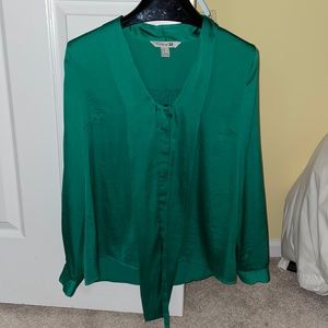Forever 21 satin blouse